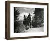 Dedication of Mount Rainier National Park Horse Trail, July 9, 1931-Ashael Curtis-Framed Premium Giclee Print