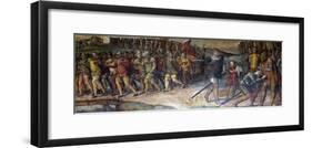 Dedication of Perugian Leader Braccio Di Montone-null-Framed Giclee Print