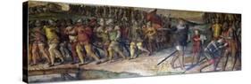 Dedication of Perugian Leader Braccio Di Montone-null-Stretched Canvas