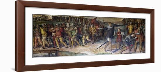 Dedication of Perugian Leader Braccio Di Montone-null-Framed Giclee Print