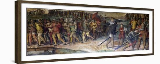 Dedication of Perugian Leader Braccio Di Montone-null-Framed Giclee Print