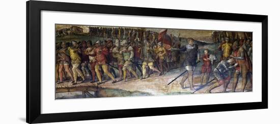 Dedication of Perugian Leader Braccio Di Montone-null-Framed Giclee Print