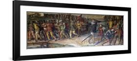 Dedication of Perugian Leader Braccio Di Montone-null-Framed Giclee Print