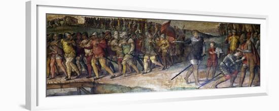 Dedication of Perugian Leader Braccio Di Montone-null-Framed Giclee Print