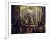 Dedication of Priest-Luca Giordano-Framed Giclee Print