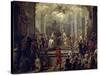 Dedication of Priest-Luca Giordano-Stretched Canvas