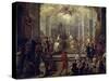 Dedication of Priest-Luca Giordano-Stretched Canvas