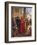 Dedication of Trieste to Austria in 1382, Detail-Cesare Dell'acqua-Framed Giclee Print