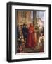 Dedication of Trieste to Austria in 1382, Detail-Cesare Dell'acqua-Framed Giclee Print
