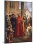 Dedication of Trieste to Austria in 1382, Detail-Cesare Dell'acqua-Mounted Giclee Print