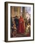 Dedication of Trieste to Austria in 1382, Detail-Cesare Dell'acqua-Framed Giclee Print