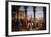 Dedication of Trieste to Austria-Cesare Dell'acqua-Framed Giclee Print