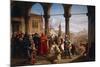 Dedication of Trieste to Austria-Cesare Dell'acqua-Mounted Giclee Print