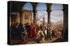 Dedication of Trieste to Austria-Cesare Dell'acqua-Stretched Canvas