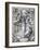 Dedicatory Engraving to Gottfried Finger-Simon II Gribelin-Framed Giclee Print