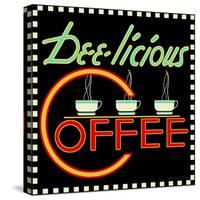 Dee-licious Coffee-Kate Ward Thacker-Stretched Canvas