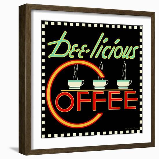 Dee-licious Coffee-Kate Ward Thacker-Framed Giclee Print