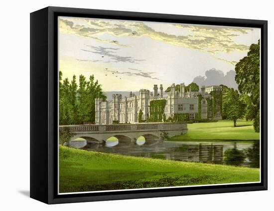 Deene Park, Northamptonshire, Home of the Countess of Cardigan, C1880-Benjamin Fawcett-Framed Stretched Canvas