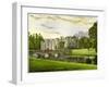 Deene Park, Northamptonshire, Home of the Countess of Cardigan, C1880-Benjamin Fawcett-Framed Giclee Print