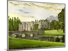 Deene Park, Northamptonshire, Home of the Countess of Cardigan, C1880-Benjamin Fawcett-Mounted Giclee Print