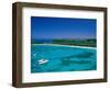 Deep Bay, Beach and Yachts, Blue Water, Antigua, Caribbean Islands-Steve Vidler-Framed Photographic Print