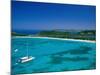 Deep Bay, Beach and Yachts, Blue Water, Antigua, Caribbean Islands-Steve Vidler-Mounted Photographic Print