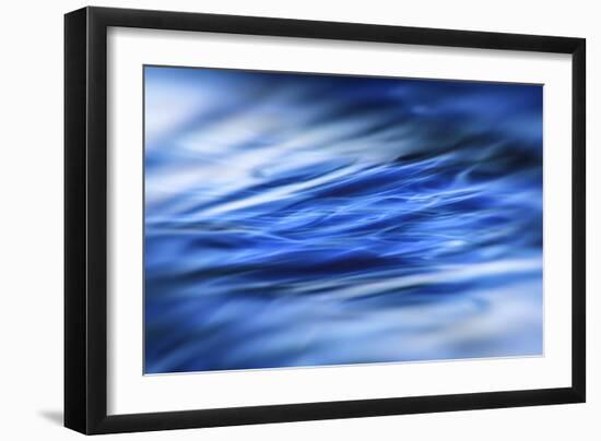 Deep Blue Shallows-Valda Bailey-Framed Photographic Print