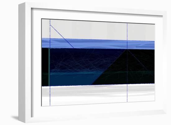 Deep Blue-NaxArt-Framed Art Print