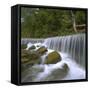 Deep Creek Falls, Kansas, USA-Charles Gurche-Framed Stretched Canvas