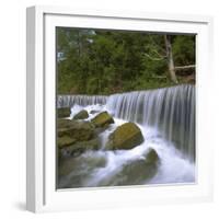 Deep Creek Falls, Kansas, USA-Charles Gurche-Framed Photographic Print