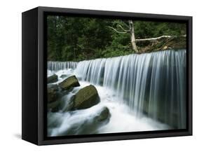 Deep Creek Falls, Kansas, USA-Charles Gurche-Framed Stretched Canvas