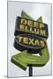 Deep Ellum Street Neon Sign - Deep Ellum is a Neighborhood Composed Largely of Arts and Entertainme-Kenny Tong-Mounted Photographic Print