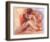 Deep Emotion-Talantbek Chekirov-Framed Art Print