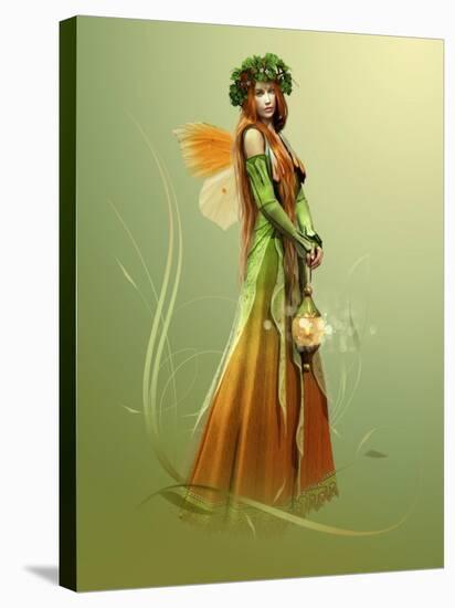 Deep Forest Elf-Atelier Sommerland-Stretched Canvas