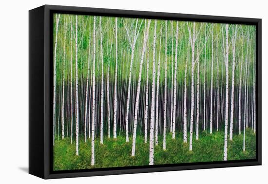 Deep Forest-Herb Dickinson-Framed Stretched Canvas