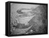 Deep Furrows Made to Prevent Drifting of Dirt on Farmland after Dust Storm in Dustbowl Area-Margaret Bourke-White-Framed Stretched Canvas