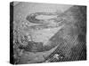 Deep Furrows Made to Prevent Drifting of Dirt on Farmland after Dust Storm in Dustbowl Area-Margaret Bourke-White-Stretched Canvas