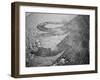 Deep Furrows Made to Prevent Drifting of Dirt on Farmland after Dust Storm in Dustbowl Area-Margaret Bourke-White-Framed Photographic Print