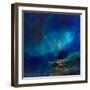 Deep Green Seascape-Emma Catherine Debs-Framed Art Print