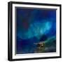 Deep Green Seascape-Emma Catherine Debs-Framed Art Print