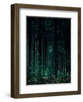 Deep Green-Design Fabrikken-Framed Photographic Print