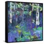 Deep in the Bluebell Wood-Sylvia Paul-Framed Stretched Canvas