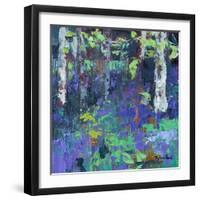 Deep in the Bluebell Wood-Sylvia Paul-Framed Giclee Print