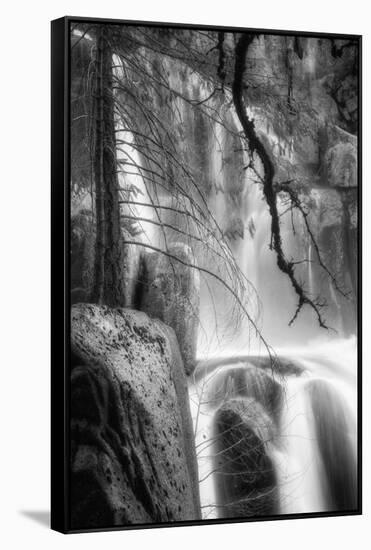 Deep In the Cascades, Yosemite-Vincent James-Framed Stretched Canvas