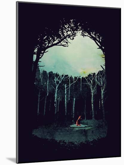 Deep in the Forest-Robert Farkas-Mounted Giclee Print
