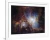 Deep infrared view of the Orion Nebula from HAWK-I-ESO-Framed Art Print