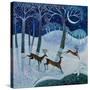 Deep Mid Winter, 2018-Lisa Graa Jensen-Stretched Canvas