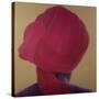Deep Red Turban, Purple Jacket-Lincoln Seligman-Stretched Canvas
