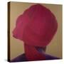 Deep Red Turban, Purple Jacket-Lincoln Seligman-Stretched Canvas