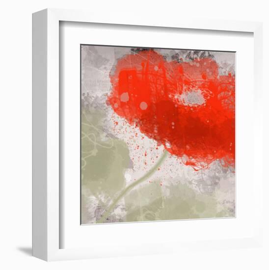 Deep Red-Irena Orlov-Framed Art Print